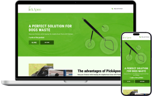 הדמיה של אתר פיקאפו במחשב ובנייד